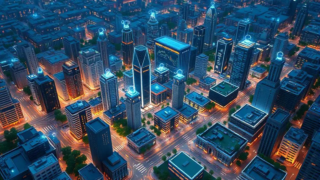 Digital Twin for Smart Cities Diagram